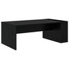vidaXL Sofabord Sort eg 95 x 50 x 34 cm Konstrueret tr&aelig;