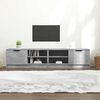 vidaXL tv-borde 2 stk. 80x35x36,5 cm konstrueret tr&aelig; betongr&aring;