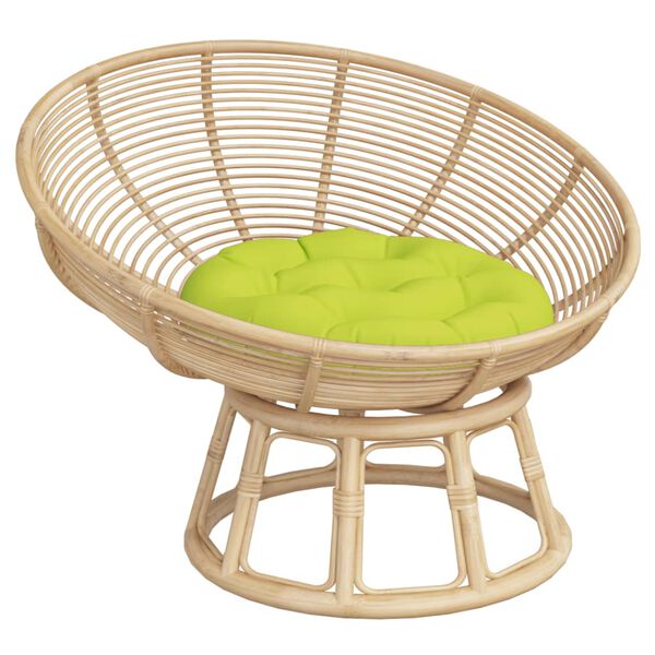 vidaXL rund hynde &Oslash;60x11 cm oxfordstof lysegr&oslash;n