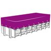 vidaXL containernet HDPE 3 x 6 m sort