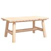 vidaXL sofabord 90x50x41 cm massivt grantr&aelig;