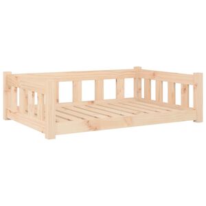 vidaXL hundeseng 95,5x65,5x28 cm massivt fyrretr&aelig;