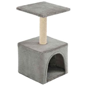 vidaXL kradsetr&aelig; til katte med sisal-kradsestolper 55 cm gr&aring;