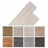 vidaXL Gulvplanker 18 pcs Hvid 5,26 m&sup2; PVC