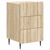 vidaXL Natskab med skuffe Sonoma-eg 43x 41 x 68 cm Konstrueret tr&aelig;