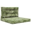 vidaXL Udend&oslash;rs Sofa Pude Polyester Bladdesign 80 x 80 x 8 cm
