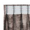 vidaXL Velour Gardiner 2 pcs Cappuccino 225 x 140 cm Fl&oslash;jl