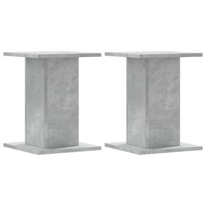 vidaXL plantestativer 2 stk. 30x30x40 cm konstrueret tr&aelig; betongr&aring;