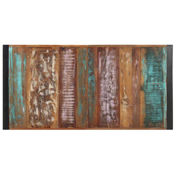 vidaXL sofabord 140x70x40 cm massivt genbrugstr&aelig;