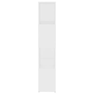 vidaXL bogskab/rumdeler 60x24x124,5 cm spånplade hvid