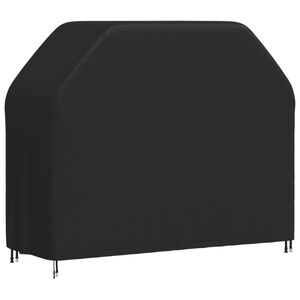 vidaXL grillovertr&aelig;k 147x61x112 cm 420D oxfordstof sort