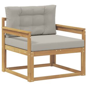 vidaXL Udend&oslash;rs Mellem Sofa Polyester Hvid