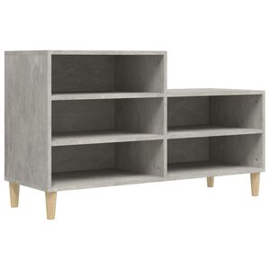 vidaXL skoreol 102x36x60 cm konstrueret tr&aelig; betongr&aring;