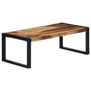 vidaXL sofabord 110 x 60 x 40 cm massivt akacietr&aelig;