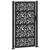 vidaXL havel&aring;ge sort 100x175 cm st&aring;lbladdesign