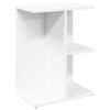 vidaXL sengebord 46,5x29x61 cm konstrueret tr&aelig; hvid