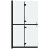 vidaXL foldbar brusev&aelig;g 110x190 cm matteret sikkerhedsglas
