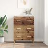 vidaXL Sideboard Gammelt tr&aelig; 69,5 x 34 x 90 cm Konstrueret tr&aelig;