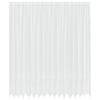 vidaXL Lace Gardin med gardiner Blomstret Hvid 280 x 400 cm Polyester