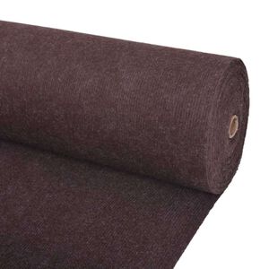 vidaXL T&aelig;ppe Brun 1,2 x 20 m Polyester