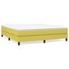 vidaXL Boxspring sengeramme Gr&oslash;n 160x200 cm Stof