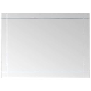 vidaXL v&aelig;gspejl 60x40 cm glas