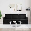 vidaXL Sofa Sort Samlede dimensioner: 201 x 80 x 85 cm (B x D x H)