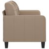 vidaXL 2-personers sofa 140 cm kunstlæder cappuccino