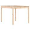 vidaXL havebord 121x82,5x76 cm massivt fyrretr&aelig;