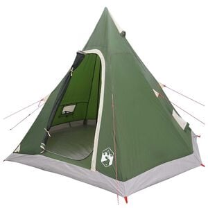 vidaXL 3 personer Gr&oslash;n 185T Polyester med PU Coating