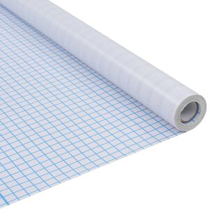 vidaXL vinduesfolie 0,9x5 m stribet PVC matteret