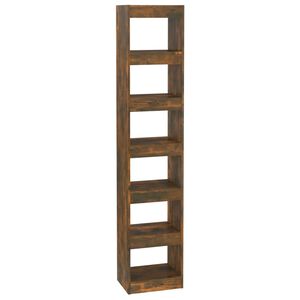 vidaXL bogreol/rumdeler 40x30x198 cm r&oslash;get egetr&aelig;sfarve