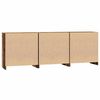 vidaXL Sideboard 3 pcs Gammelt tr&aelig; 70 x 41 x 75 cm Konstrueret tr&aelig;