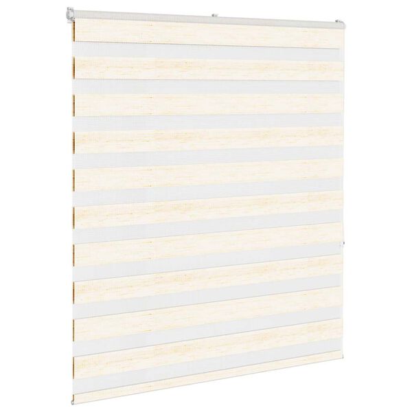 vidaXL zebragardin marmorbeige 120x150 cm stofbredde 115,9cm polyester