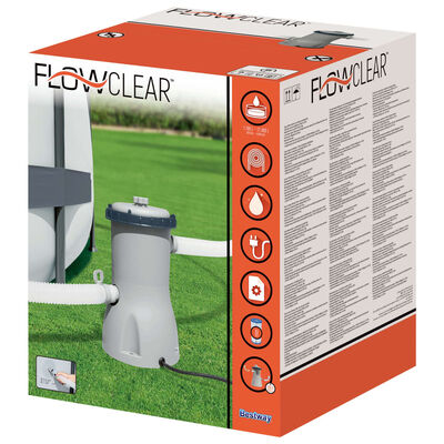 Bestway Flowclear filterpumpe til pool 3028 l/t.