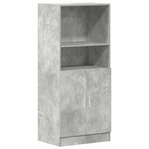 vidaXL k&oslash;kkenskab 57x41,5x131,5 cm konstrueret tr&aelig; betongr&aring;