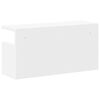 vidaXL v&aelig;gskab 60x20x30 cm konstrueret tr&aelig; hvid