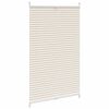 Plisseret blind 70x125 cm creme