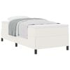 vidaXL Box spring seng Cremefarvet 100 x 200 cm Velourstof