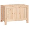 vidaXL opbevaringskasse til haven 76x42,5x54 cm massivt fyrretr&aelig;