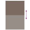 vidaXL rullegardin m&oslash;rkl&aelig;gning 155x230 cm stofbredde 151,6cm polyester