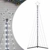 vidaXL LED-juletr&aelig; 339 LED'er 182 cm koldt hvidt lys