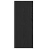 vidaXL Bogreol Sort eg 40 x 30 x 77 cm Konstrueret tr&aelig;