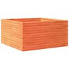vidaXL plantekasse 90x90x46 cm massivt fyrretr&aelig; gyldenbrun
