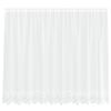 vidaXL Lace Gardin Hvid 300 x 140 cm Polyester