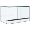 vidaXL Terrarium med opbevaring Transparent 50 x 30 x 30 cm Glas