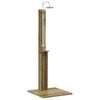 vidaXL Udend&oslash;rs bruser Naturfarvet 75 x 76 x 217 cm