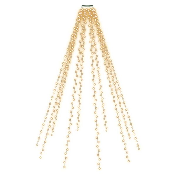 vidaXL lysnet til juletr&aelig; 500 lysdioder 500 cm