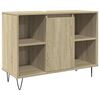 vidaXL badev&aelig;relsesskab 80x33x60 cm konstrueret tr&aelig; sonoma-eg