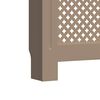 vidaXL radiatorskjuler 78 cm MDF